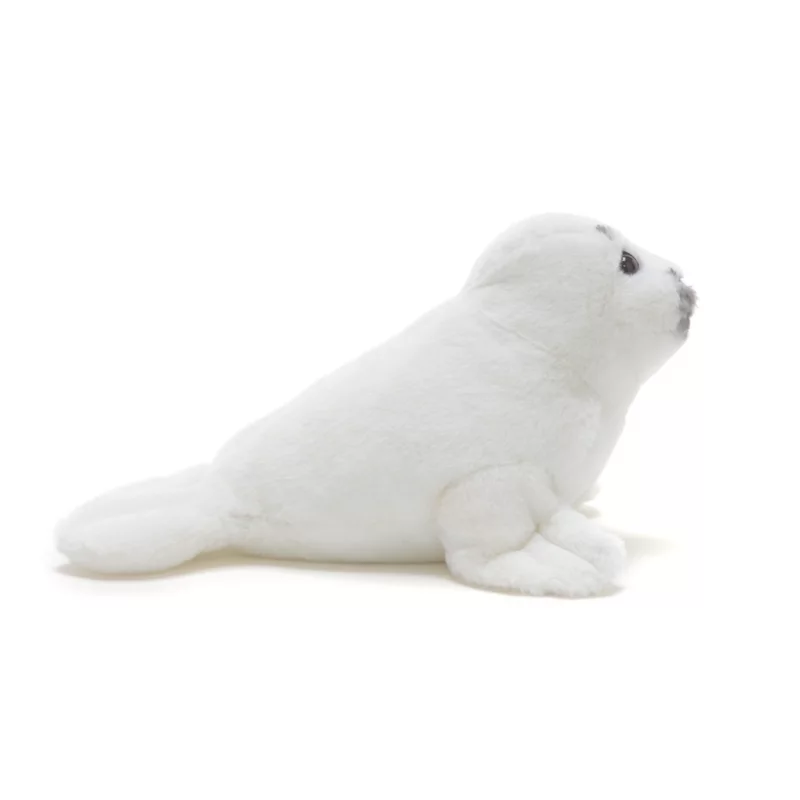 National Geographic Harp Seal Pup Medium Soft Toy 6 National Geographic Harp Seal Pup Medium Soft Toy - Image 4