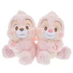 Disney Store Japan Chip 'n Dale Sakura Medium Soft Toy Set