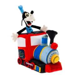Disney Store Conductor Goofy Small Soft Toy, Minnie And Mickey's Runaway Railway