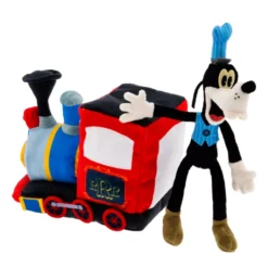Disney Store Conductor Goofy Small Soft Toy, Minnie And Mickey's Runaway Railway -Toys Store 412303966875 4