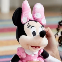 Disney Store Minnie Mouse Small Pink Soft Toy -Toys Store 412305934582 2