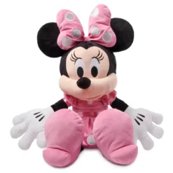 Disney Store Minnie Mouse Large Pink Soft Toy -Toys Store 412323305616 2