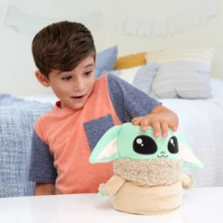 Mattel Jumping Grogu Feature Soft Toy, Star Wars: The Book Of Boba Fett -Toys Store 417137454796 2