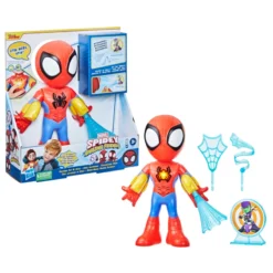 Hasbro Spidey And His Amazing Friends Electronic Suit Up Spidey Action Figure -Toys Store 417137455458 3