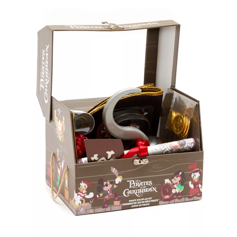 Mickey Mouse Pirates Of The Caribbean Treasure Chest Playset 4 Mickey Mouse Pirates Of The Caribbean Treasure Chest Playset - Image 2