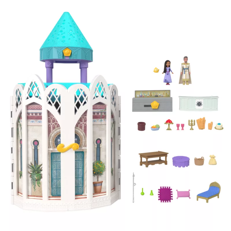 Mattel Rosas Castle Small Doll Playset, Wish 4 Mattel Rosas Castle Small Doll Playset, Wish - Image 2