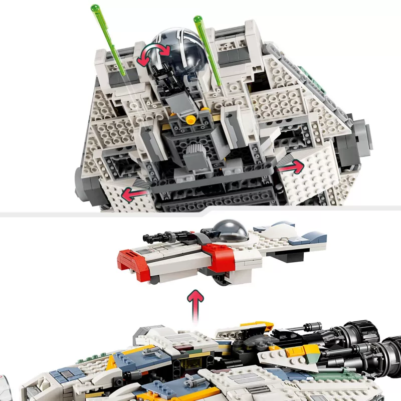 LEGO Star Wars Ghost & Phantom II Set 75357 6 LEGO Star Wars Ghost & Phantom II Set 75357 - Image 4