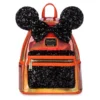 Loungefly Minnie Mouse Orange Backpack -Toys Store 427244232347