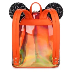 Loungefly Minnie Mouse Orange Backpack -Toys Store 427244232347 3