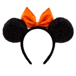 Minnie Mouse Orange Ears Headband For Adults 7 Minnie Mouse Orange Ears Headband For Adults -Toys Store 428404207762 2