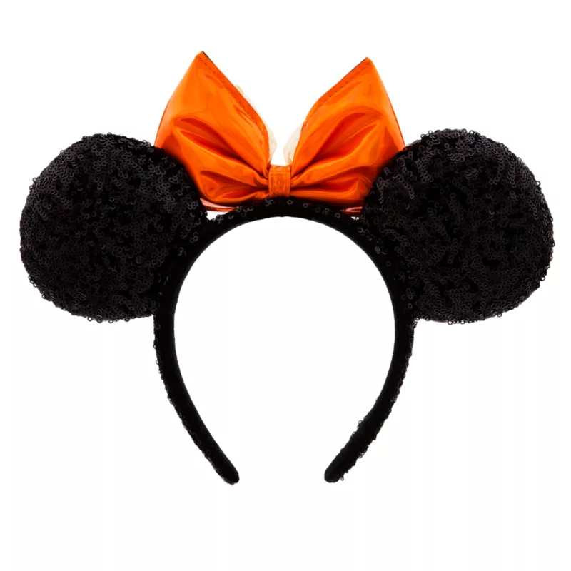 Minnie Mouse Orange Ears Headband For Adults 5 Minnie Mouse Orange Ears Headband For Adults - Image 3