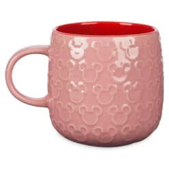 Mickey Mouse Pink Motif Mug -Toys Store 433117276189 2