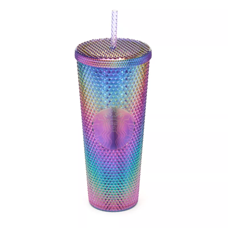 Walt Disney And Mickey Mouse 'Partners' Disney100 Geometric Starbucks Tumbler With Straw 5 Walt Disney And Mickey Mouse 'Partners' Disney100 Geometric Starbucks Tumbler With Straw - Image 3