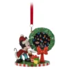 Mickey Mouse Wreath Festive Hanging Ornament 1 Mickey Mouse Wreath Festive Hanging Ornament -Toys Store 437107254225