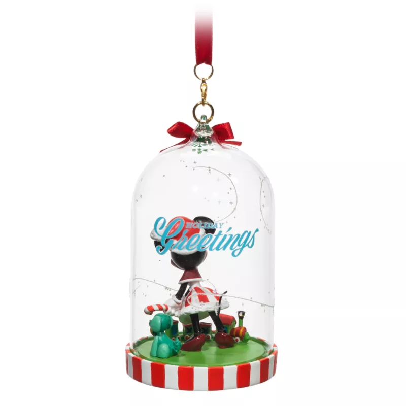Minnie Mouse Festive Glass Ornament 4 Minnie Mouse Festive Glass Ornament - Image 2