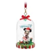Minnie Mouse Festive Glass Ornament -Toys Store 437107317920