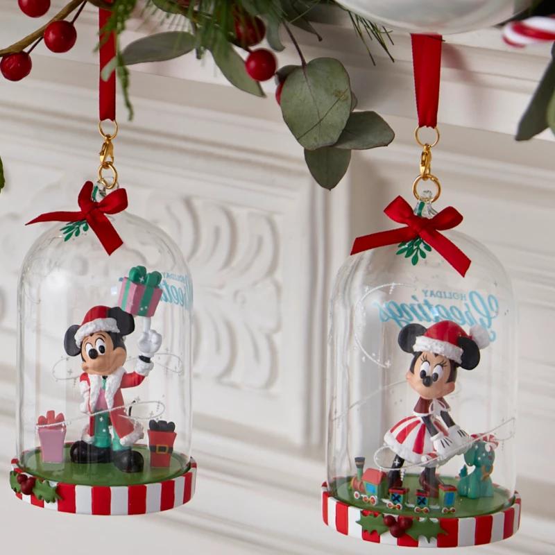 Minnie Mouse Festive Glass Ornament 7 Minnie Mouse Festive Glass Ornament - Image 5