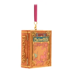 Enchanted Storybook Musical Living Magic Sketchbook Ornament