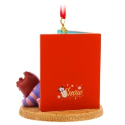 Cheshire Cat Festive Book Ornament, Alice In Wonderland 9 Cheshire Cat Festive Book Ornament, Alice In Wonderland -Toys Store 437107318187 2