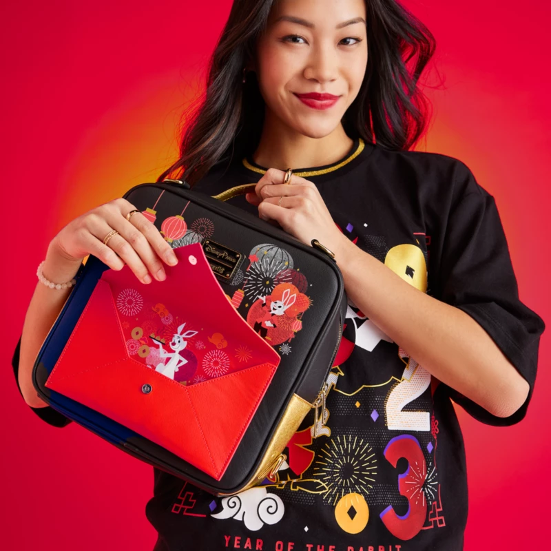 Loungefly Year Of The Rabbit Lunar New Year 2023 Mini Backpack 7 Loungefly Year Of The Rabbit Lunar New Year 2023 Mini Backpack - Image 5