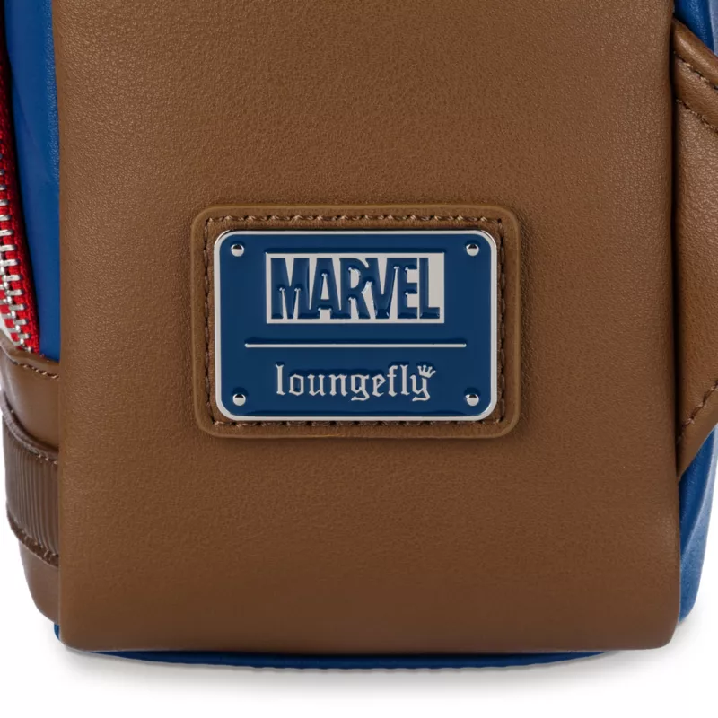 Loungefly Captain America Mini Backpack 6 Loungefly Captain America Mini Backpack - Image 4