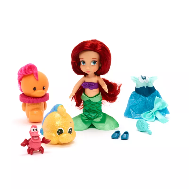 Disney Store Ariel Mini Doll Playset, Disney Animators' Collection 3 Disney Store Ariel Mini Doll Playset, Disney Animators' Collection