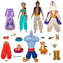 Disney Store Aladdin Doll Set For Kids