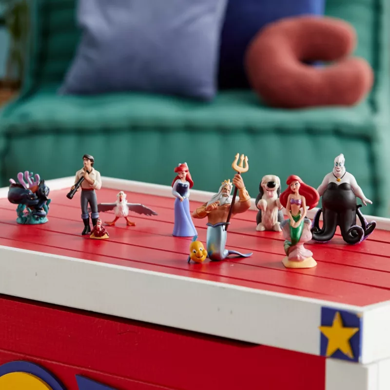 Disney Store The Little Mermaid Deluxe Figurine Playset 4 Disney Store The Little Mermaid Deluxe Figurine Playset - Image 2