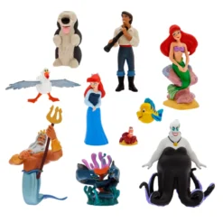 Disney Store The Little Mermaid Deluxe Figurine Playset
