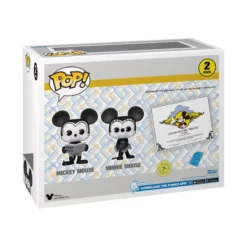 Funko Mickey And Minnie 'I Flew On The Mouse' Pop! Vinyl Figures -Toys Store 461013503467 2