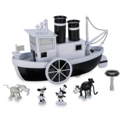 Mickey And Minnie Steamboat Willie Disney100 Decades Musical Boat