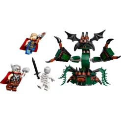 LEGO Marvel Attack On Asgard Set 76207, Thor: Love And Thunder -Toys Store 461032774329 3