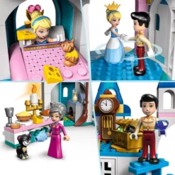 LEGO Disney Princess Cinderella And Prince Charming's Castle 43206 -Toys Store 461033272787 3