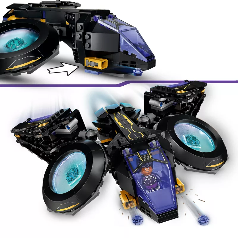LEGO Shuri's Sunbird Set, Black Panther: Wakanda Forever 6 LEGO Shuri's Sunbird Set, Black Panther: Wakanda Forever - Image 4