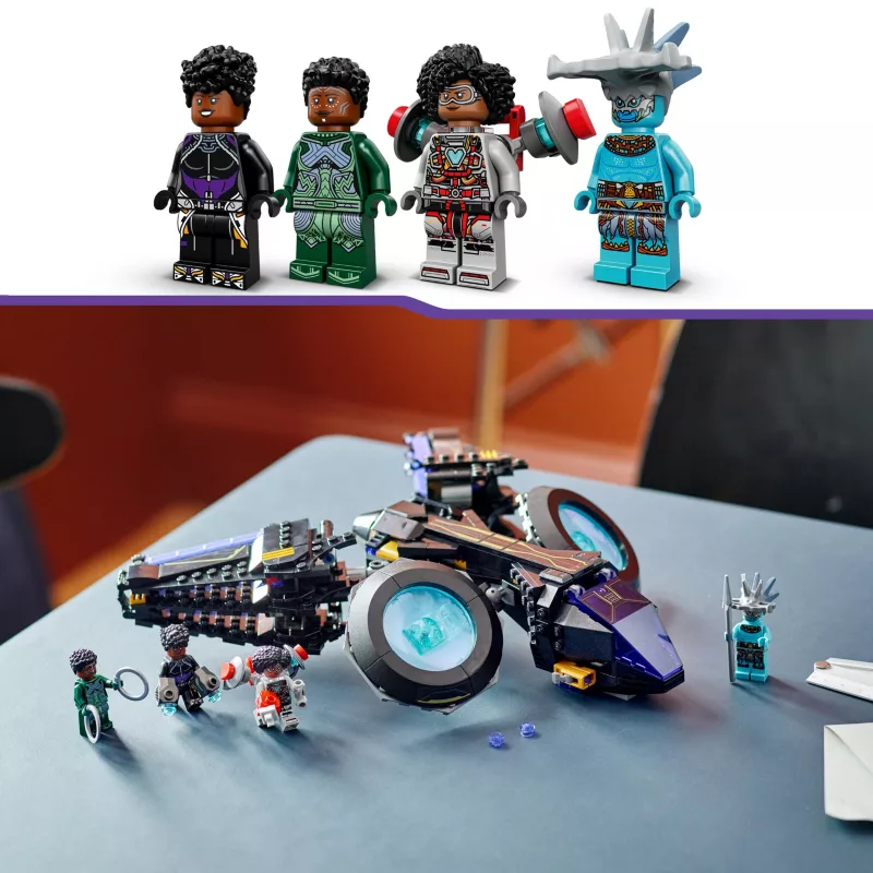 LEGO Shuri's Sunbird Set, Black Panther: Wakanda Forever 7 LEGO Shuri's Sunbird Set, Black Panther: Wakanda Forever - Image 5