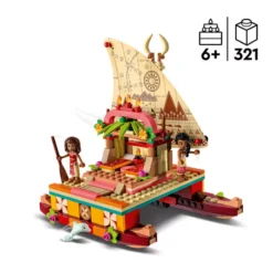 LEGO Disney Moana's Wayfinding Boat Set 43210 -Toys Store 461034027904 1