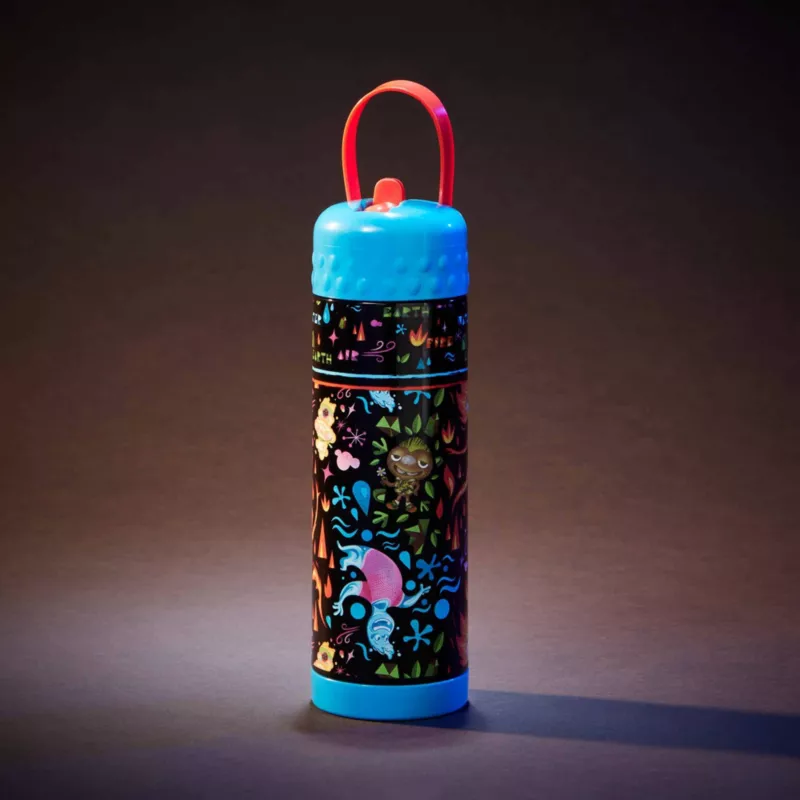 Disney Store Elemental Stainless Steel Water Bottle 4 Disney Store Elemental Stainless Steel Water Bottle - Image 2