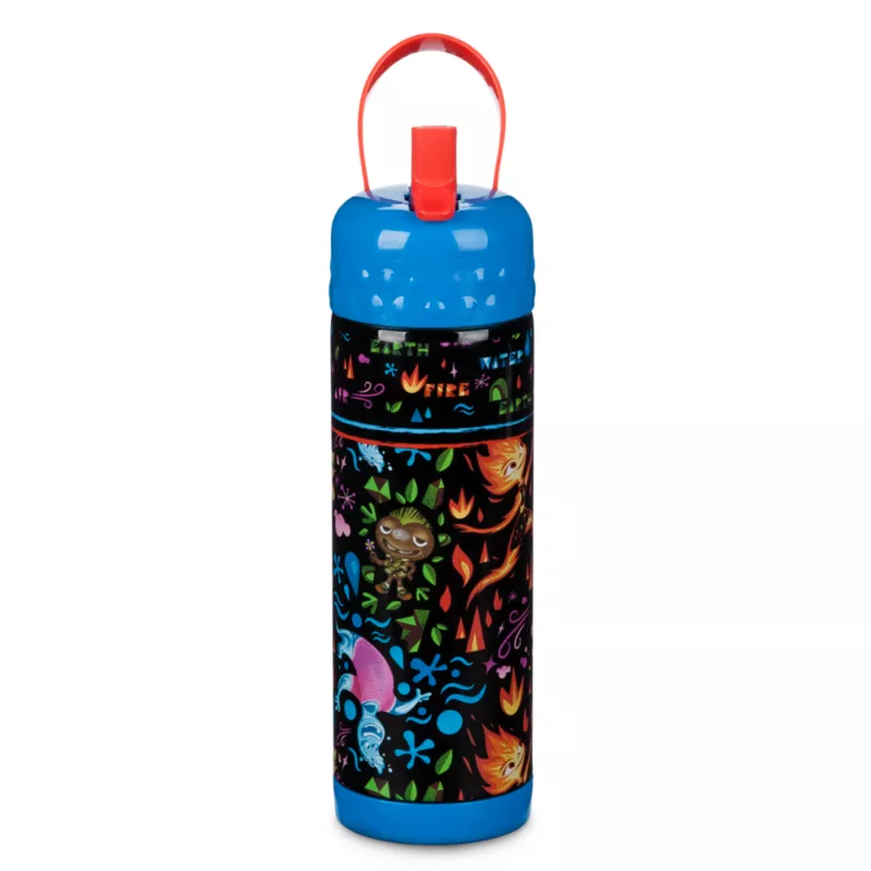 Disney Store Elemental Stainless Steel Water Bottle 5 Disney Store Elemental Stainless Steel Water Bottle - Image 3
