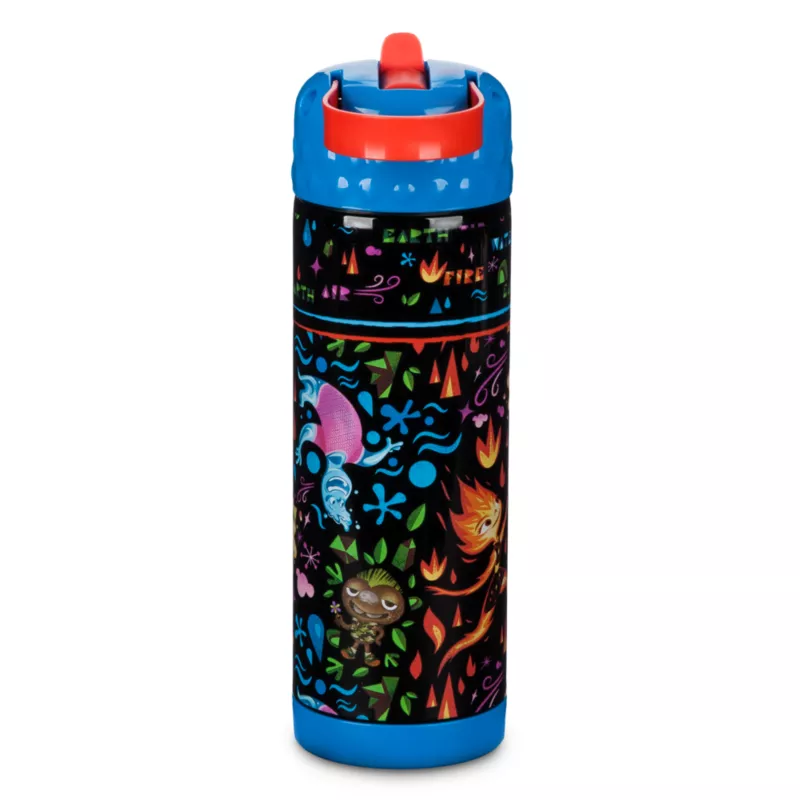Disney Store Elemental Stainless Steel Water Bottle 7 Disney Store Elemental Stainless Steel Water Bottle - Image 5