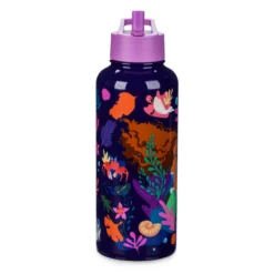 Disney Store The Little Mermaid Stainless Steel Water Bottle With Built-In Straw, Live Action Film -Toys Store 465023952260 2
