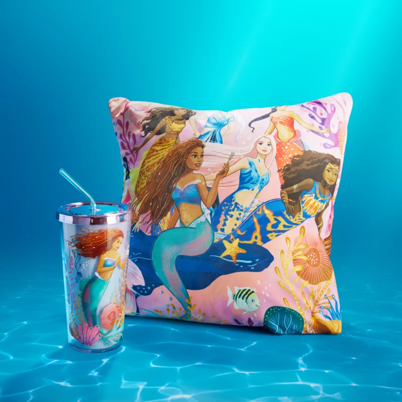 Disney Store The Little Mermaid Tumbler With Straw, Live Action Film 4 Disney Store The Little Mermaid Tumbler With Straw, Live Action Film - Image 2