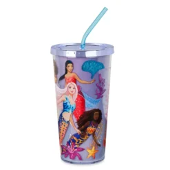 Disney Store The Little Mermaid Tumbler With Straw, Live Action Film 9 Disney Store The Little Mermaid Tumbler With Straw, Live Action Film -Toys Store 465023952598 3