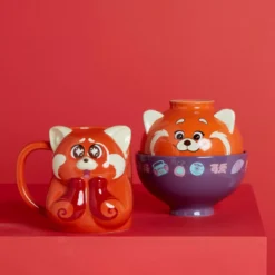 Disney Store Mei Lee Red Panda Figural Mug, Turning Red -Toys Store 465032483830 1