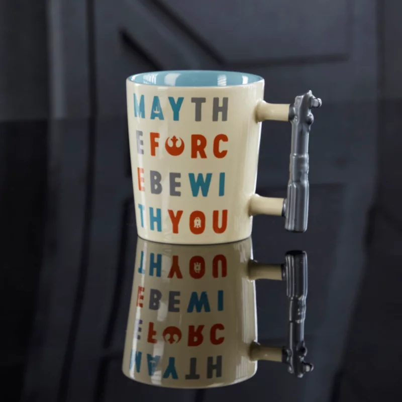 Disney Store Star Wars 'May The Force Be With You' Mug 4 Disney Store Star Wars 'May The Force Be With You' Mug - Image 2