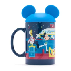 Disney Store Mickey And Friends Disney Cruise Line Mug With Lid -Toys Store 465033957965 3