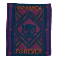 Disney Store Black Panther: World Of Wakanda Throw