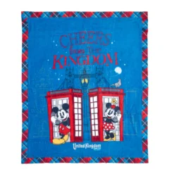Mickey And Minnie London City Throw