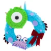 Disney Store Monsters, Inc. Pixar Holiday Wreath -Toys Store 465063298861