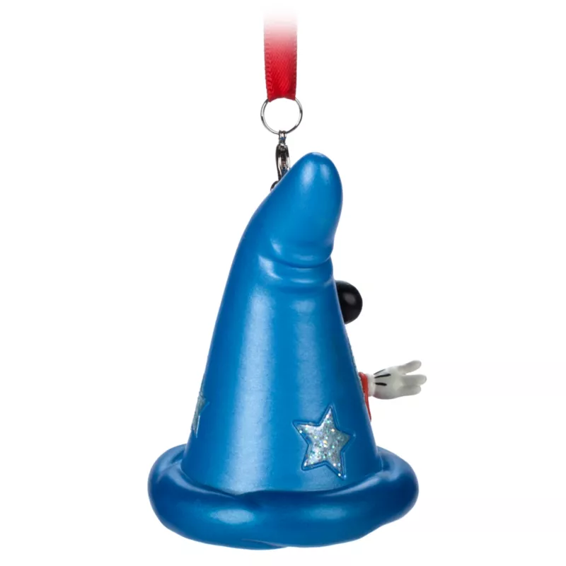 Disney Store Sorcerer's Apprentice Mickey Mouse Hat Hanging Ornament, Fantasia 4 Disney Store Sorcerer's Apprentice Mickey Mouse Hat Hanging Ornament, Fantasia - Image 2