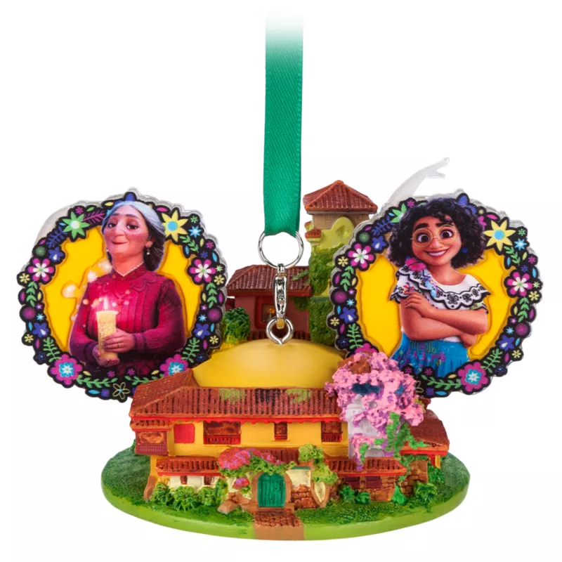 Disney Store Encanto Mickey Ears Day Light-up Ornament 3 Disney Store Encanto Mickey Ears Day Light-up Ornament
